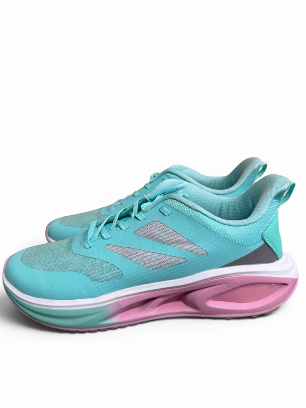 Avia Womens Running Walking Shoes Teal Pink Athletic Sneakers Size 10 - Picture 2 of 6
